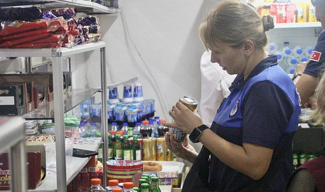 Giresun'da Zabıta Ekipleri Okul Kantinlerinde Denetim Yaptı