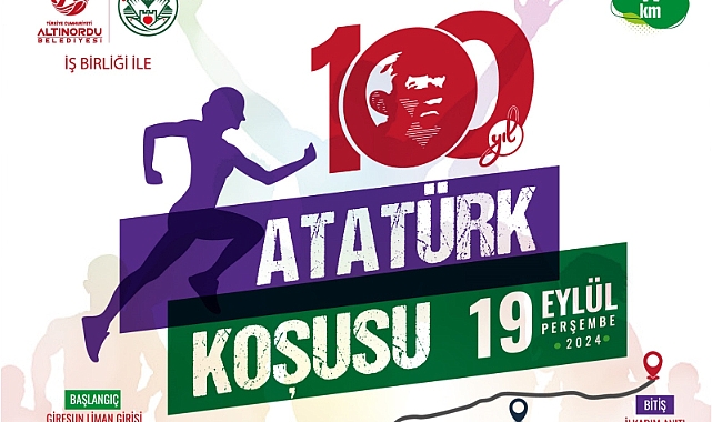 Giresun - Ordu Arasında 47 Kilometrelik Atatürk Koşusu Yapılacak