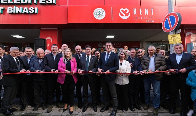 Giresun Kent Lokantası Hizmete Girdi