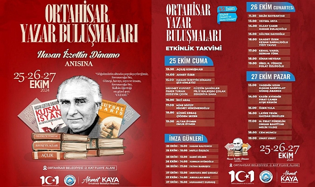 Ortahisar Belediyesi "Ortahisar Yazar Buluşmaları" Düzenleyecek