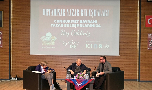 Ortahisar Yazar Buluşmaları Altan Öymen ve Onur Öymen Söyleşileriyle Devam Etti