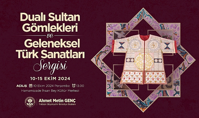 Trabzon Büyükşehir Belediyesi'nden Geleneksel Türk Sanatları Sergisi