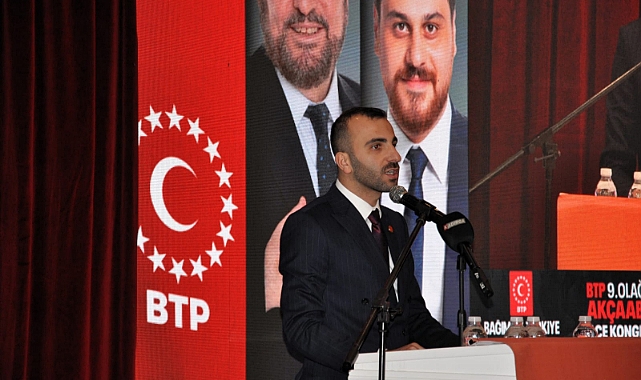 BTP Akçaabat İlçe Başkanı Topçu "Atatürk'ün Partisi Biziz"