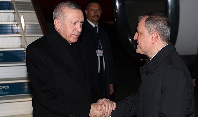 Cumhurbaşkanı Erdoğan Bakü'de