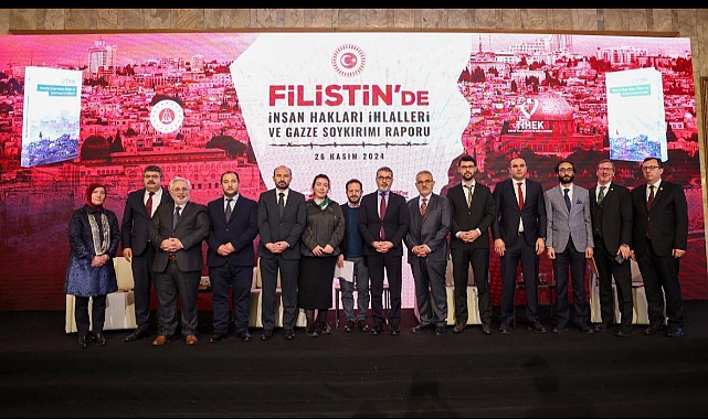 "Filistin'de İnsan Hakları İhlalleri ve Gazze Soykırımı Raporu" Meclisten Dünyaya Tanıtıldı