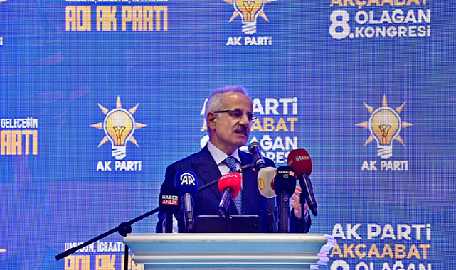 Bakan Uraloğlu Samsun-Sarp Demir Yolunu Duyurdu