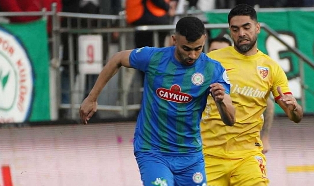Çaykur Rizespor Kayserispor'u Rahat Geçti