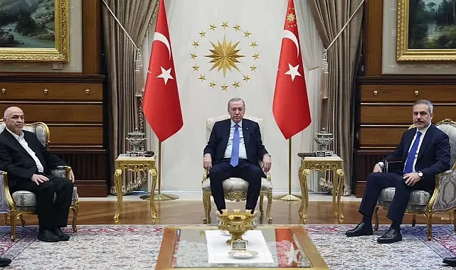 Cumhurbaşkanı Erdoğan Hamas Heyetini Kabul Etti