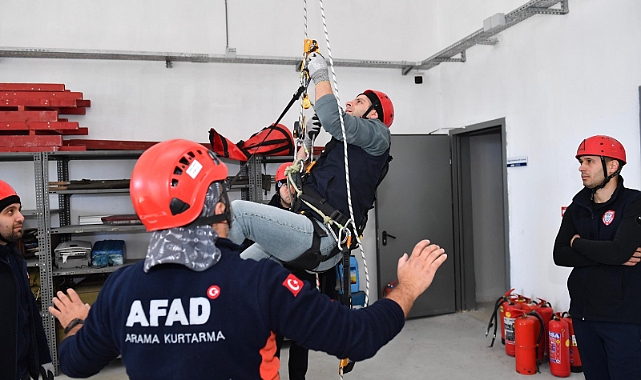 Ortahisar Belediyesi Ekipleri Afetlere Hazırlanıyor