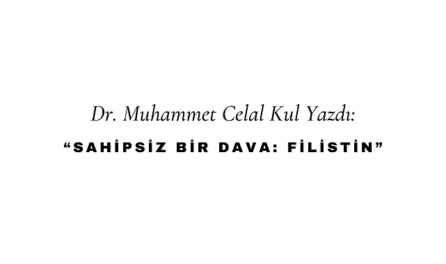 Sahipsiz Bir Dava: Filistin