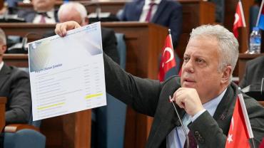 Cüneyt Zorlu Büyükşehir Belediyesi'ne Aziz Aktaş'ın Aldığı İhaleyi Sordu