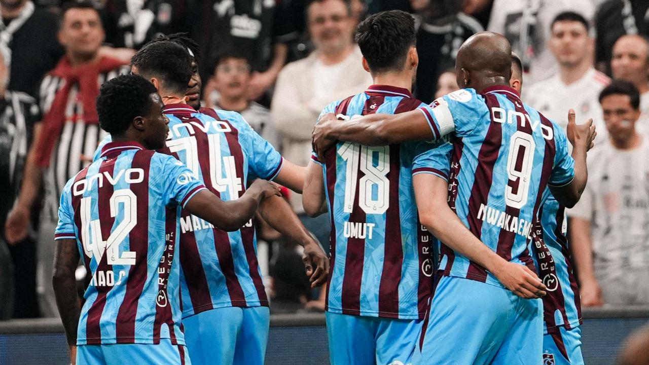 Trabzonspor, Beşiktaş'ı Deplasmanda Devirdi