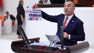 Milletvekili Yavuz Aydın Trabzon'un Demiryolu Sorununu Meclis Gündemine Taşıdı