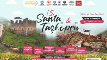 Santa-Taşköprü Şenlikleri İçin Geri Sayım Başladı